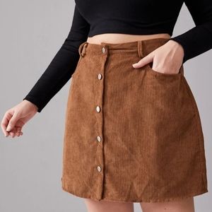 Corduroy Skirt